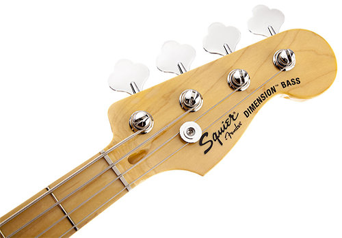Squier Deluxe Dimension Bass IV Maple Black Squier by FENDER