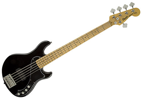 Squier by FENDER Squier Deluxe Dimension Bass V Maple Black