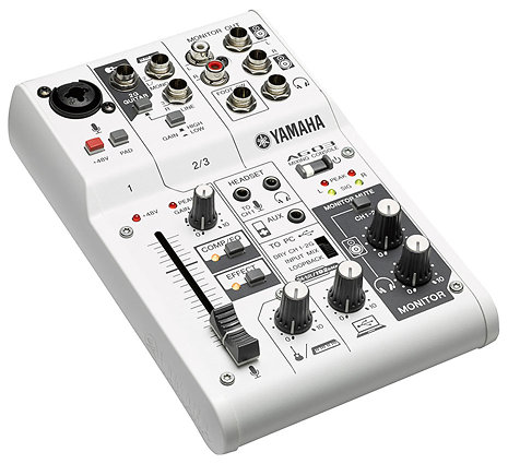 AG03 : Analogue Mixing Desk Yamaha - SonoVente.com - en
