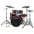 Stage Custom Birch Fusion 20" Cranberry Red + accessoires Yamaha