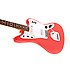 60s Jaguar Lacquer Fiesta Red Fender