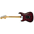 Limited Edition Sandblasted Stratocaster Crimson Red Transparent Fender