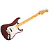 American Standard Strat HSS Shawbucker Maple Bordeaux Metallic Fender