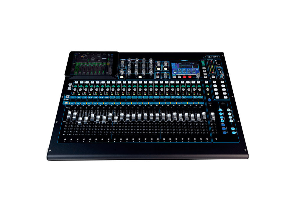 Allen & Heath Qu24 Chrome Edition Console de Mixage Numérique