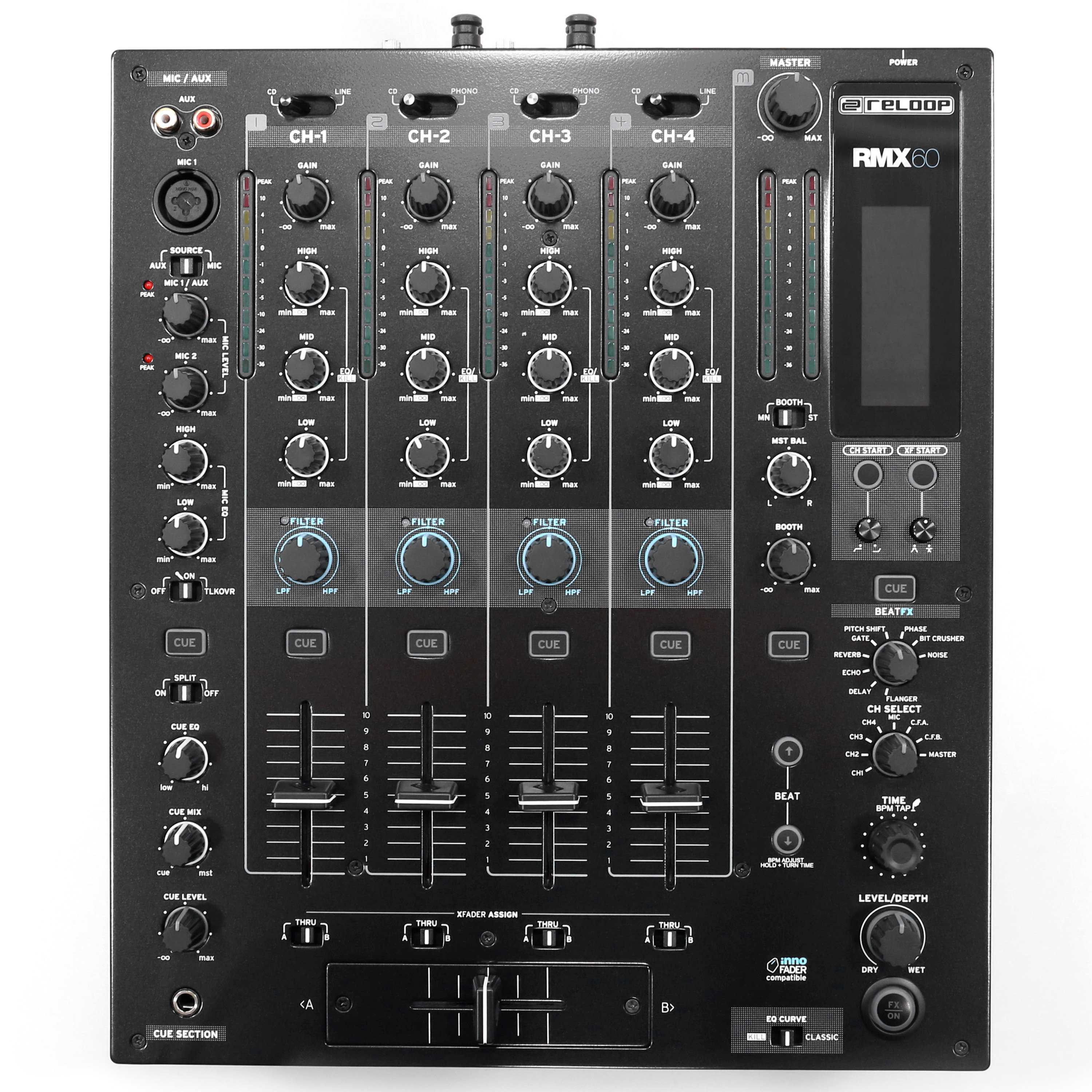 Reloop RMX 60 DIGITAL Table de Mixage DJ