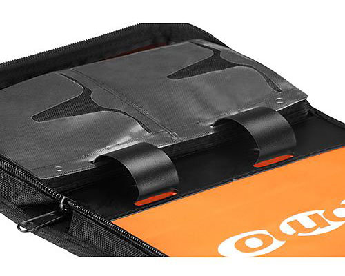 CD-Bag Medium Half Black/Orange MK2 Zomo