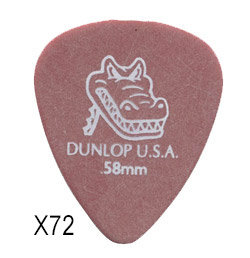 Dunlop 417R58 Gator Grip 0.58mm Sachet de 72