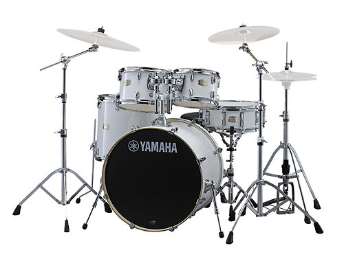 Yamaha Stage Custom Birch Fusion 20" Pure White + accessoires
