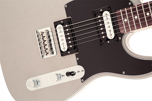 Standard Telecaster HH Ghost Silver Fender