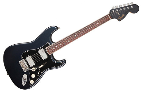Fender Classic Player Strat HH Bound Rosewood Dark Mercedes Blue