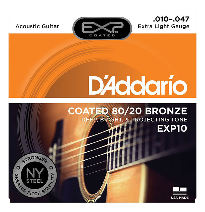D'Addario EXP10 NY Steel 10/47 Extra Light