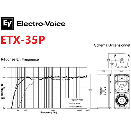 ETX-35P Electro-Voice