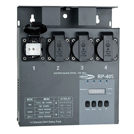 Showtec RP-405 Relay Pack MKII