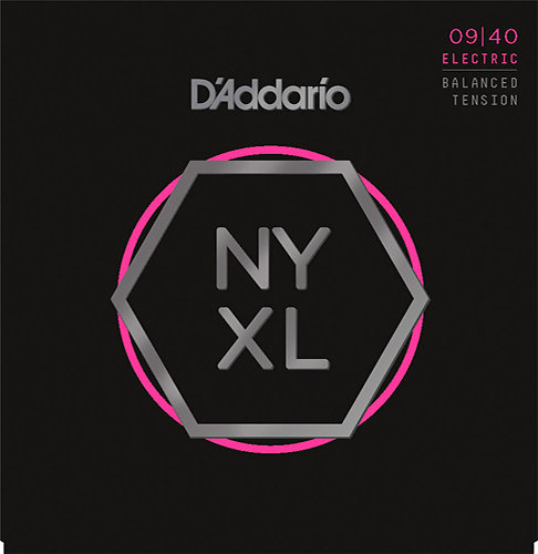 D'Addario NYXL0940BT 09/40 Balanced Tension Super Light