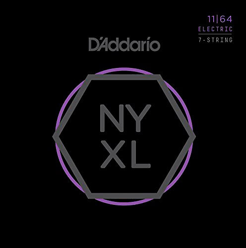 D'Addario NYXL1164 11/64 Medium 7 cordes