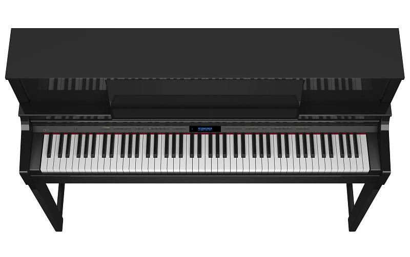 YAMAHA – Piano numérique CLP-745 PE, Noir Poli 88 notes avec banc