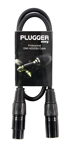 Plugger Câble DMX XLR Femelle 3b - XLR Mâle 3b 0m60 Easy