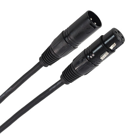 Câble DMX XLR Femelle 3b - XLR Mâle 3b 10m Easy Plugger