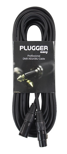 Câble DMX XLR Femelle 3b - XLR Mâle 3b 10m Easy Plugger