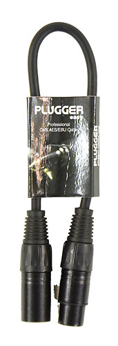 Plugger Câble DMX XLR Femelle 3b - XLR Mâle 5b 0m30 Easy