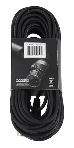 Câble XLR Femelle 3b - XLR Mâle 3b 15m Easy Plugger