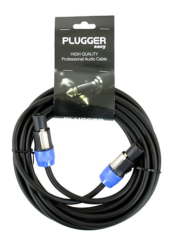 Câble HP 2 x 1.5mm² Speakon Mâle - Speakon Mâle 6m Easy Plugger