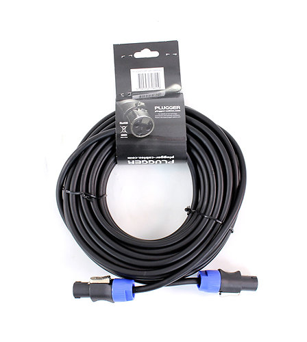 Câble HP 2 x 1.5mm² Speakon Mâle - Speakon Mâle 15m Easy Plugger
