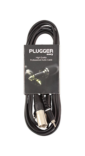 Plugger Câble Bretelle XLR Mâle 3b - RCA Mâle 3m Easy