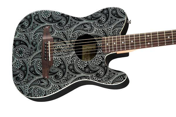 Standard Telecoustic Black Paisley Fender