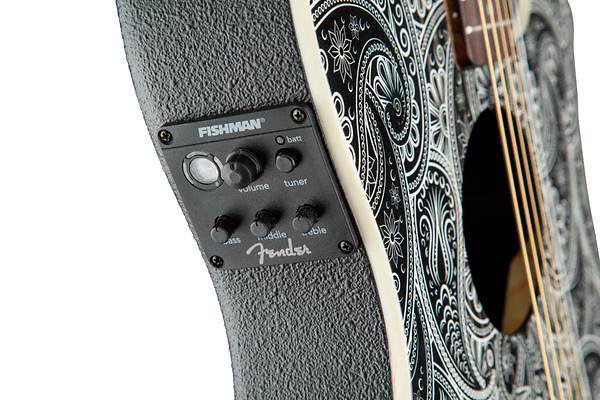 Standard Telecoustic Black Paisley Fender