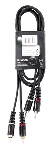 Câble Bretelle RCA Mâle - RCA Mâle 1.50m Easy Plugger