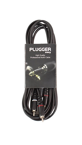 Plugger Câble Bretelle RCA Mâle - RCA Mâle 3m Easy