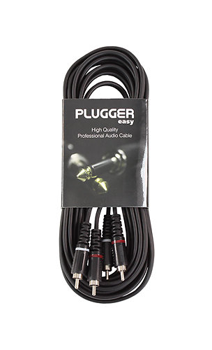 Câble Bretelle RCA Mâle - RCA Mâle 6m Easy Plugger