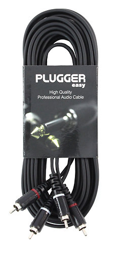 Plugger Câble Bretelle RCA Mâle - RCA Mâle 10m Easy