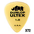 433R100 Ultex Sharp 1mm Sachet de 72 Dunlop