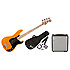 Stop Dreaming Start Playing Set Precision Bass with Fender Butterscotch Blonde Squier by FENDER