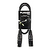 Câble DMX XLR Femelle 3b - XLR Mâle 3b 0m60 Easy Plugger