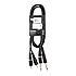 Câble Bretelle RCA Mâle - Jack Mâle Mono 1.50m Easy Plugger