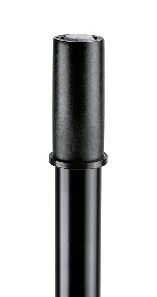 Pieds pour enceintes en verre trempé avec colonnes en aluminium finition noir et argent vidaXL
