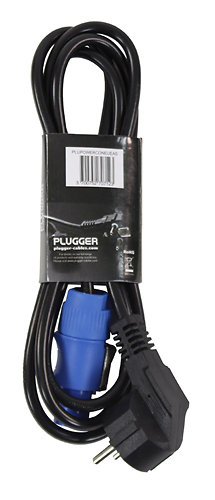 Plugger Câble d'alimentation Powercon norme EU 1.8m Easy