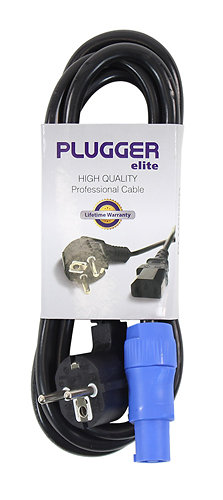 Plugger Câble d'alimentation Powercon norme EU 1.8m Elite