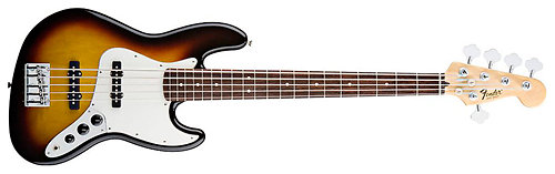 Standard Jazz Bass V Brown Sunburst Fender