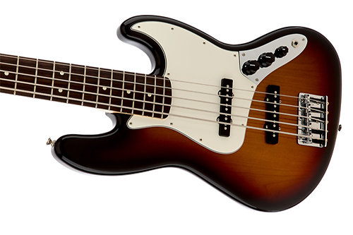 Standard Jazz Bass V Brown Sunburst Fender