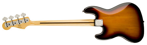 Vintage Modified Jazz Bass Fretless 3-Color Sunburst Squier by FENDER