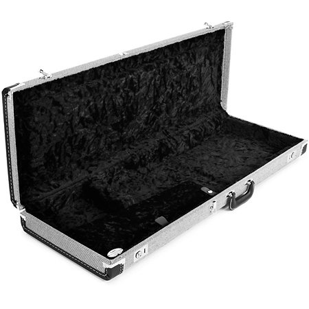 Deluxe Strat/Tele Case Black Tweed Black Interior Fender