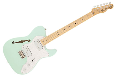 Fender Special Edition 72 Tele Thinline Surf Green