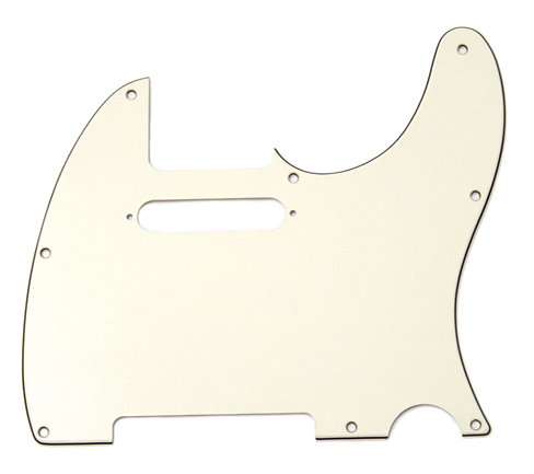 Fender 3-Ply Parchment 8-Hole Telecaster Pickguard