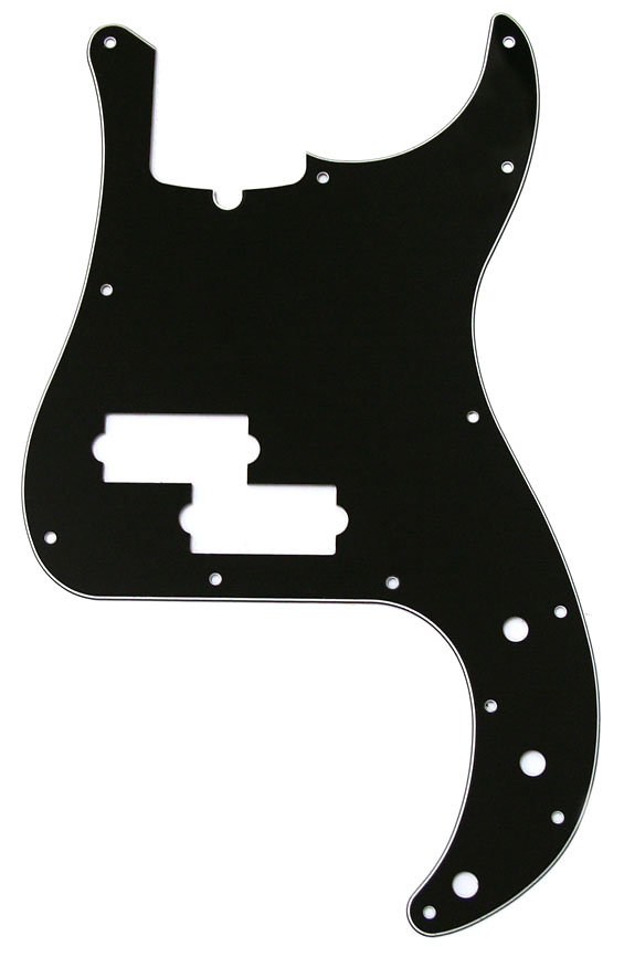 Fender 3-Ply Black 13-Hole Precision Bass Pickguard
