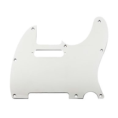 Fender 1-Ply Chrome-Plated 8-HoleTelecaster Pickguard