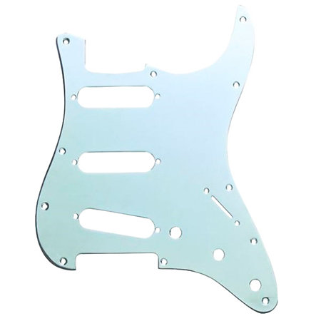 1-Ply Chrome-Plated 11-Hole Stratocaster Pickguard Fender